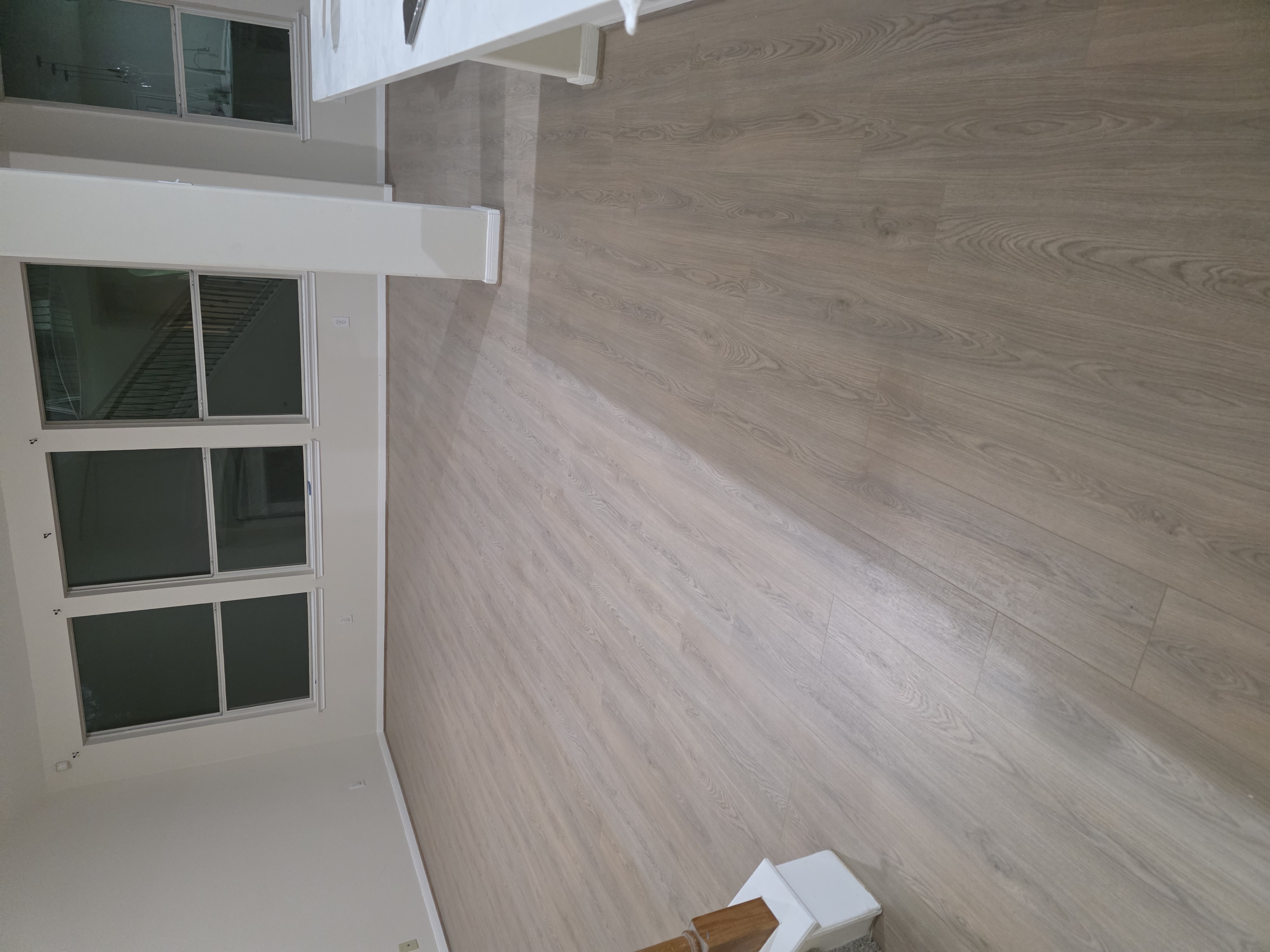 Flooring project photo showing completed room installation